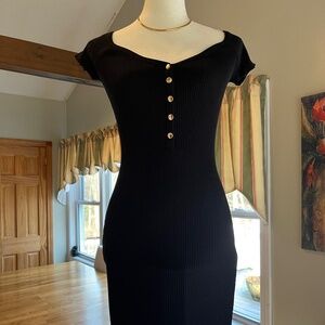 Love Tree Black Dress